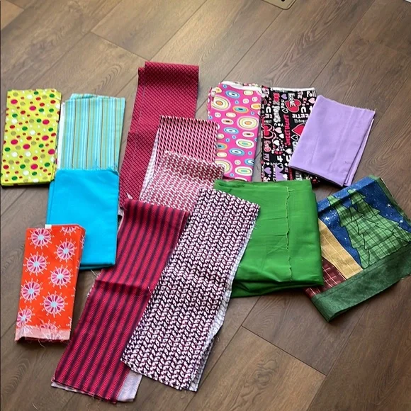 Colorful Fabric Bundle - Picture 1 of 5